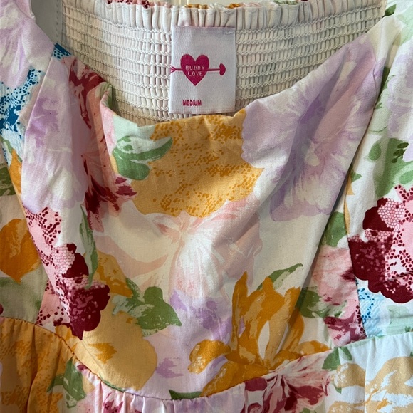 Buddy Love Floral Puff Sleeve Dress - Picture 6 of 10